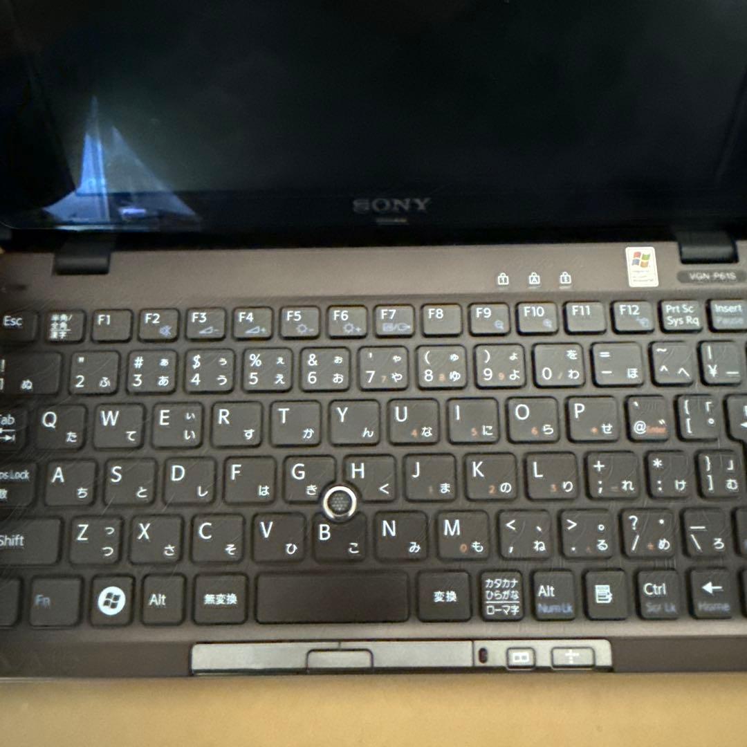 Windowsノート本体 Sony VAIO typeP VGN-P61S