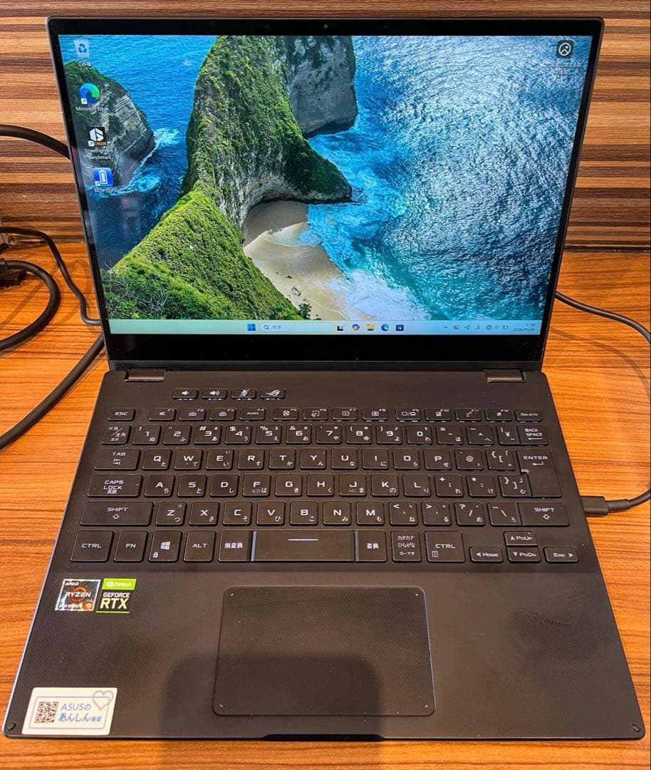 ROG Flow X13 RYZEN9メモリ16GB RTX3050Ti