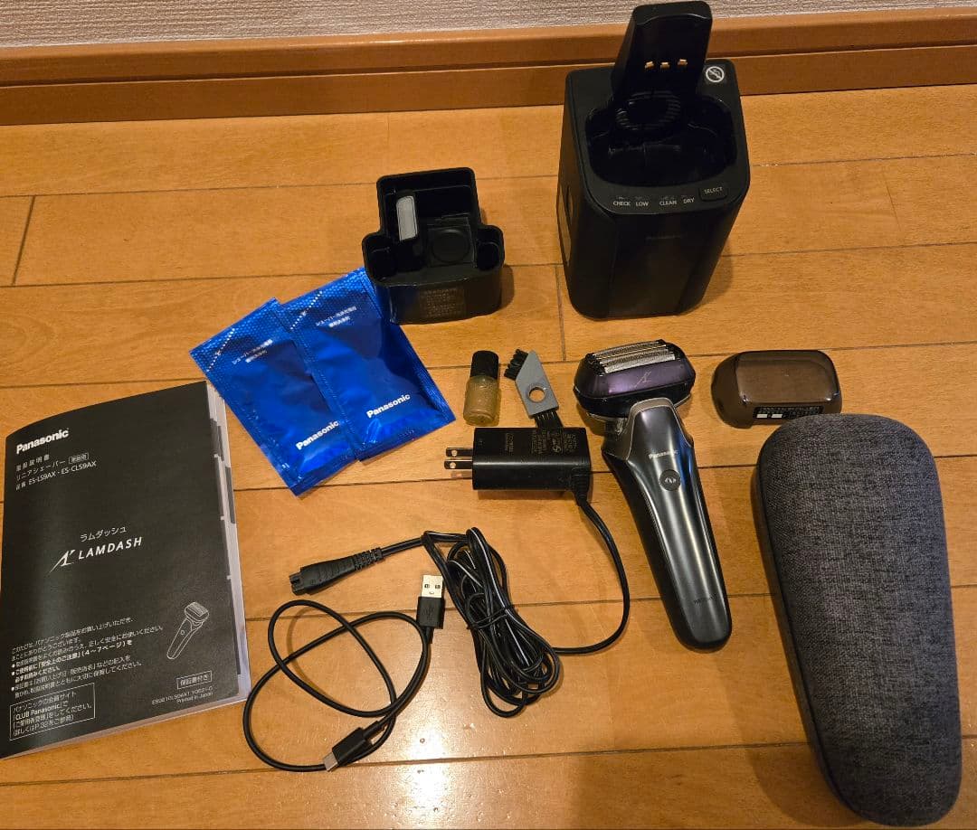 パナソニック ラムダッシュ シェーバー 6枚刃 ブラック ES-CLS9AX-K