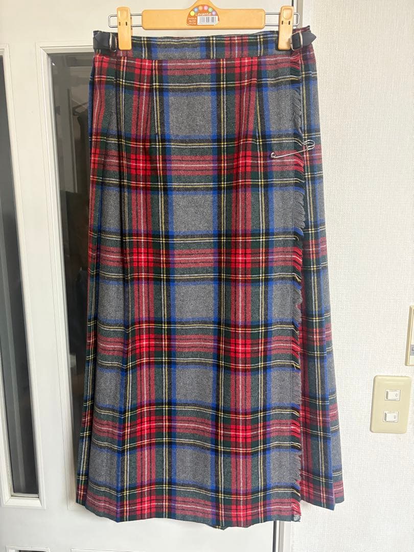 オニールオブダブリンキルトスカートチェックM〜L