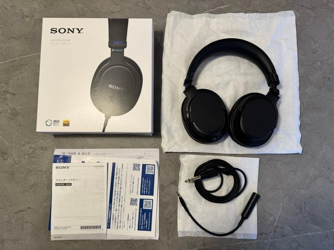 SONY MDR-MV1 & Nobunaga labs 大千鳥