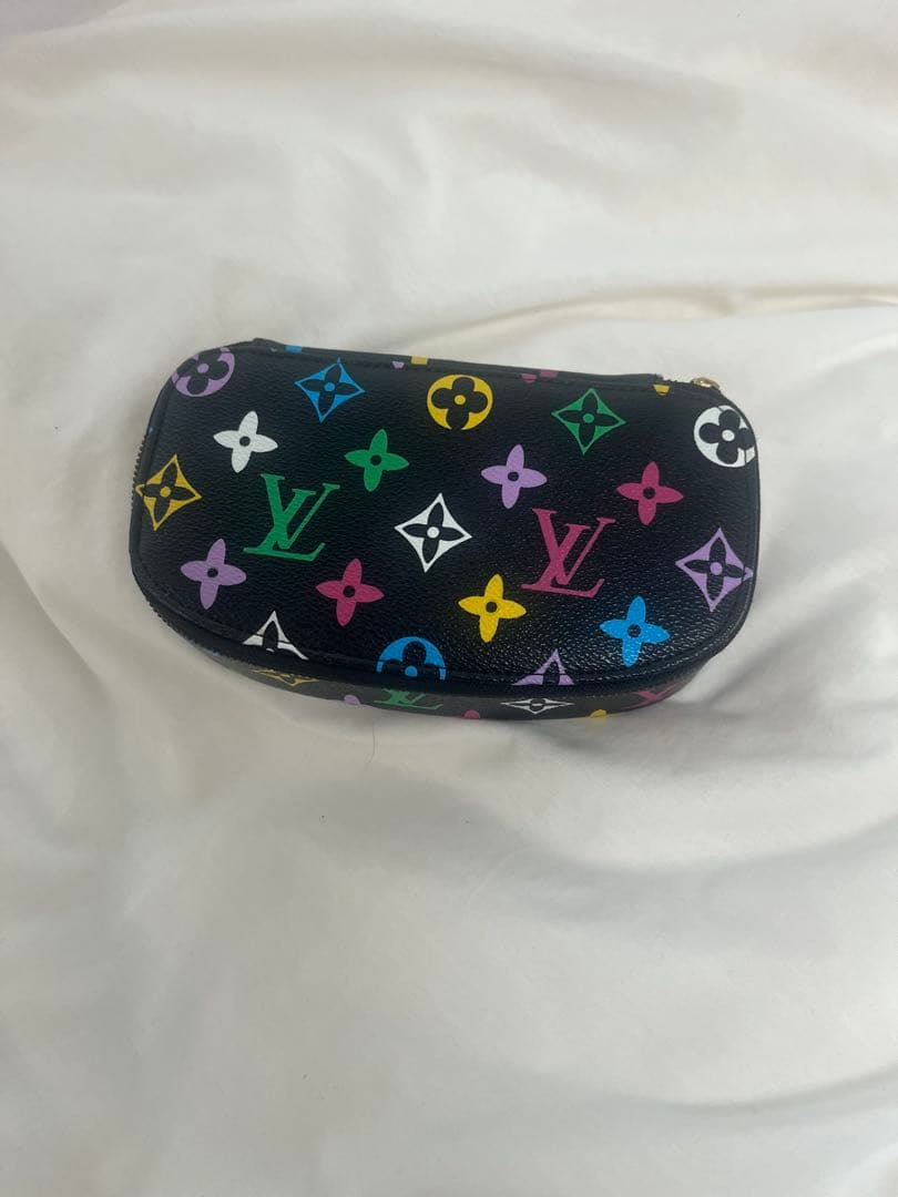 【ルイ・ヴィトン】マルチカラー ポーチ