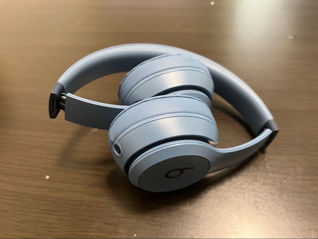 極美品　Beats Solo4 ブルー　ヘッドホン