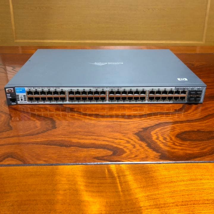44+4ポートhp製 ネットワークスイッチ