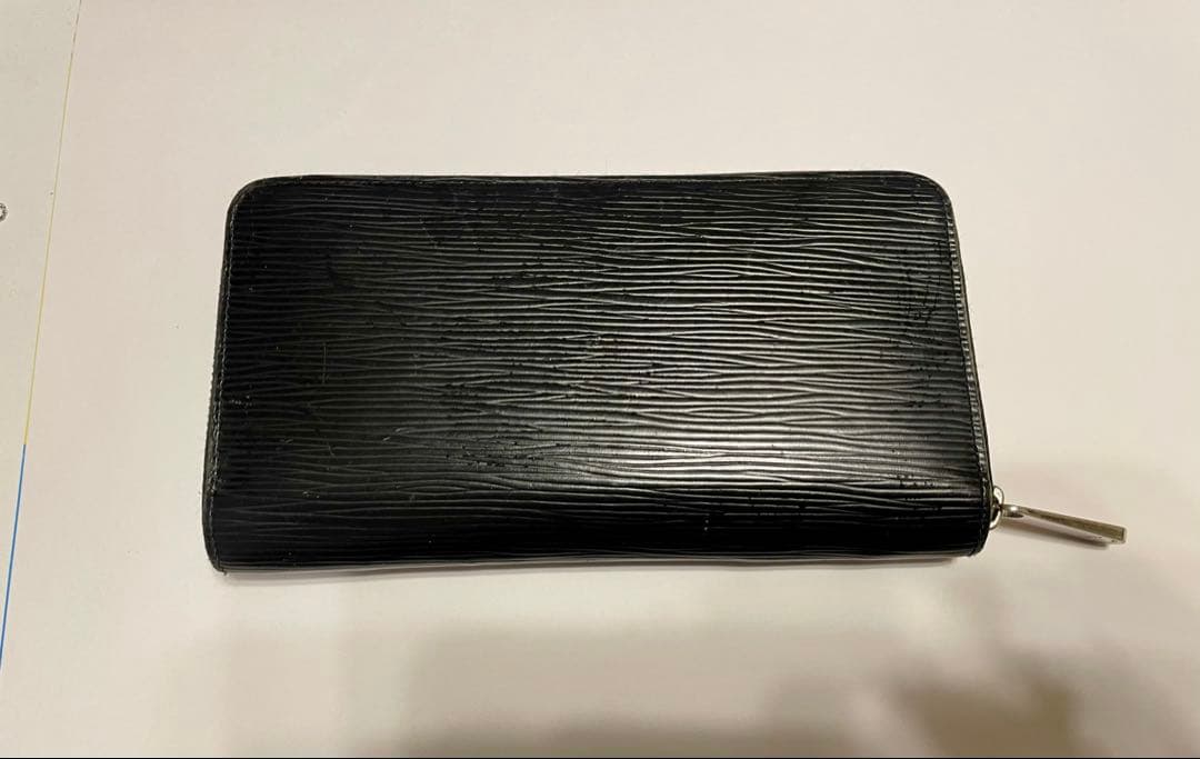 エピレザー ブラック 長財布