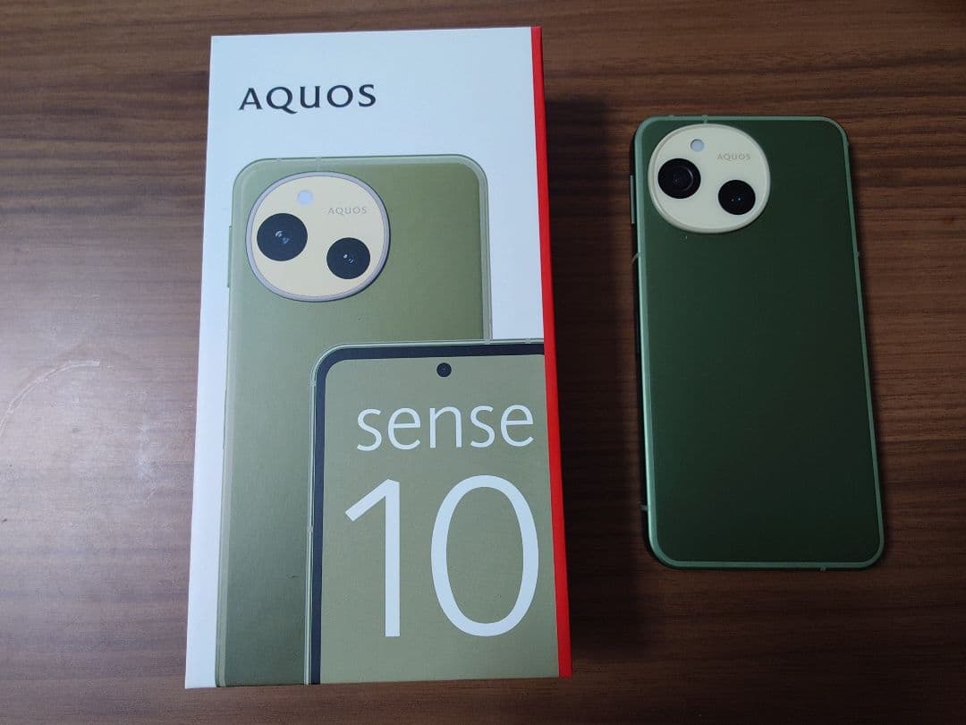 AQUOS sense10 カーキグリーン 本体 8GB/256GBモデル