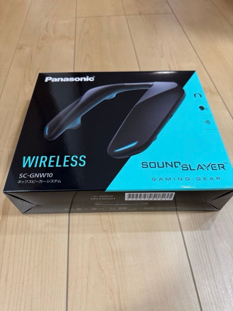 パナソニック SC-GNW10 ゲーミングネックスピーカー ブラック