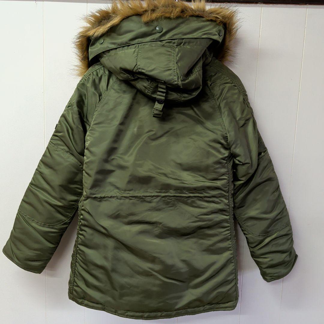 ALPHA INDUSTRIES ミリタリージャケット オリーブグリーン