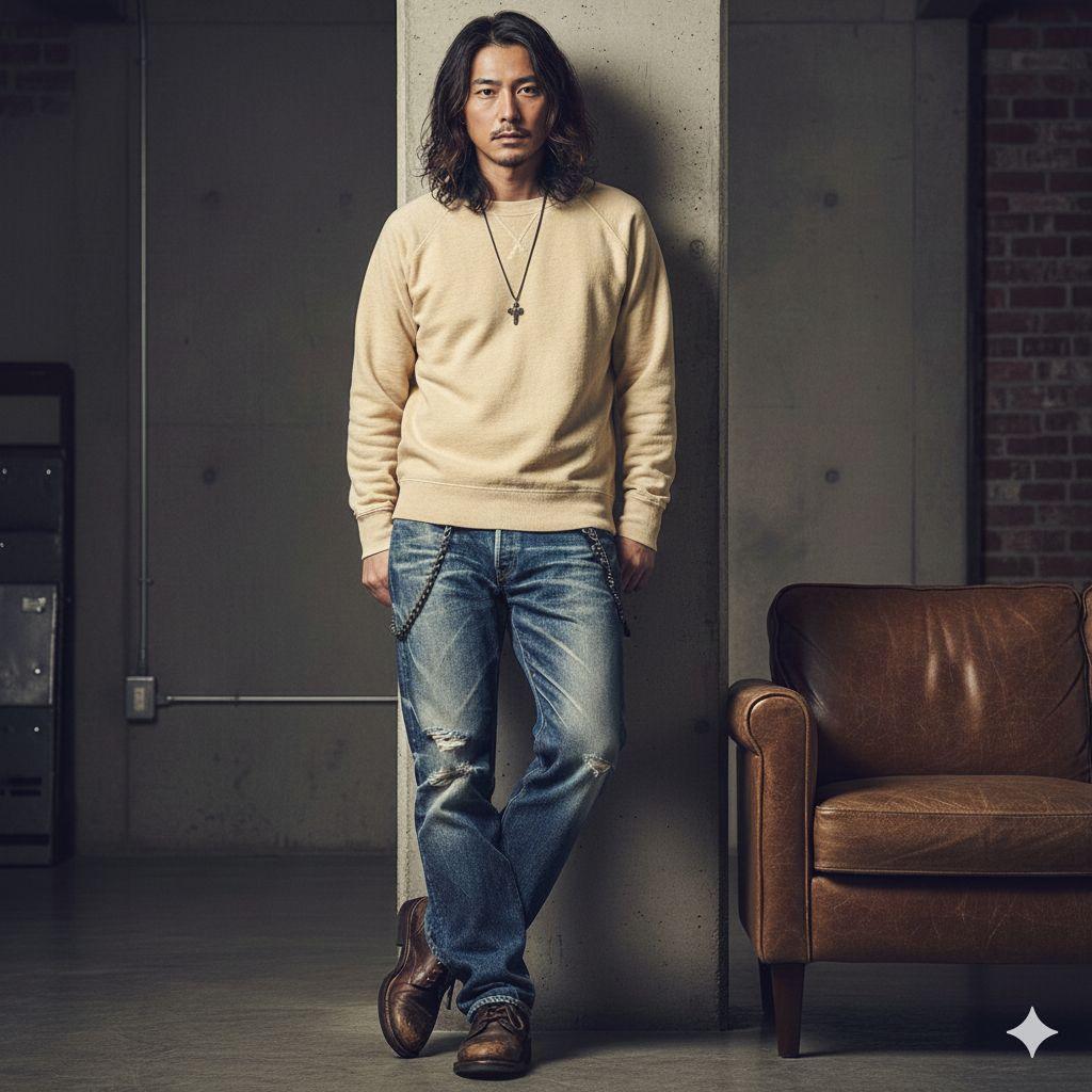 クロス虹■本革レザーフルスタッズナローベルト☆マルチアンティークゴールドブラスト