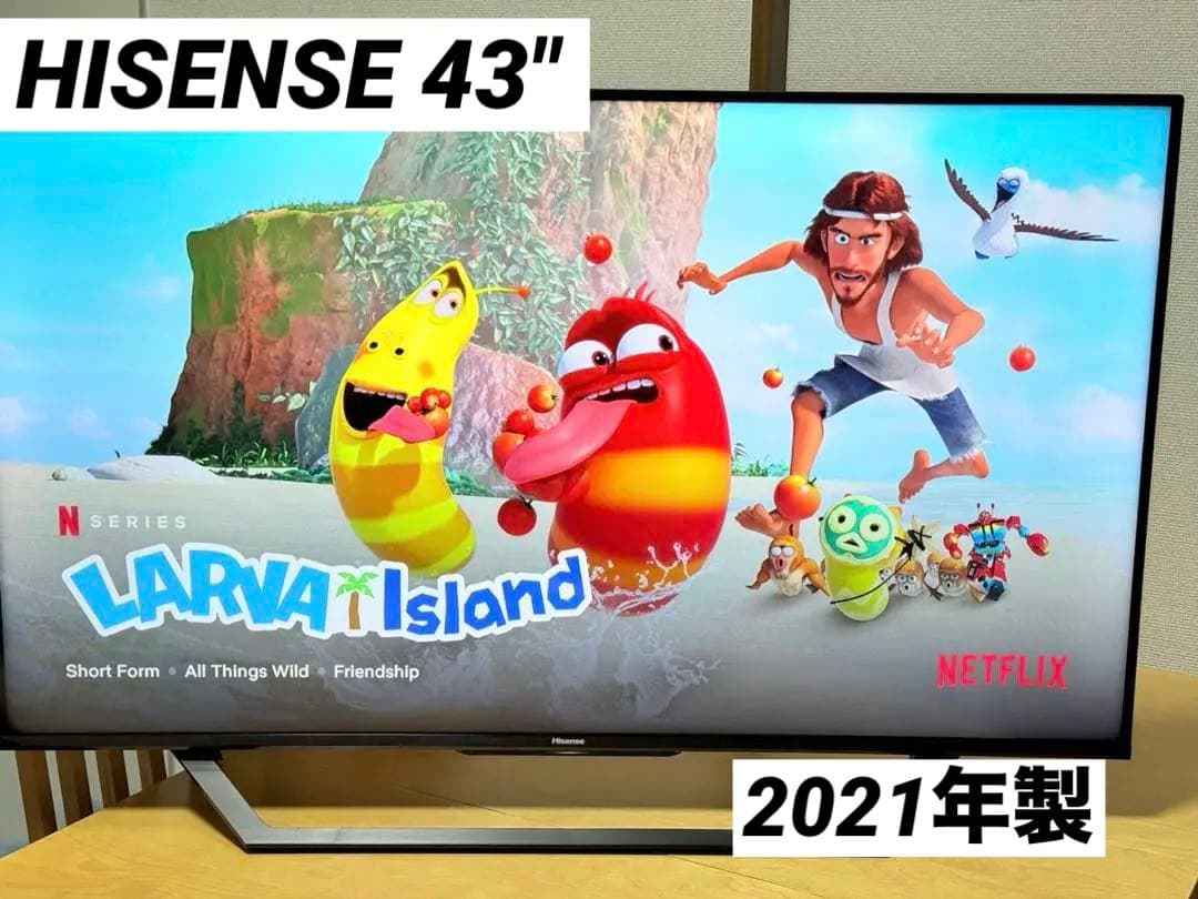 Hisense U7F 43インチ 4K UHD液晶テレビ