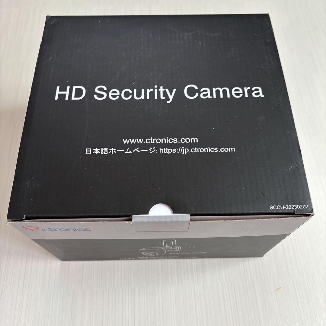 Ctronics 防犯カメラ CTIPC-285C microSD 128GB