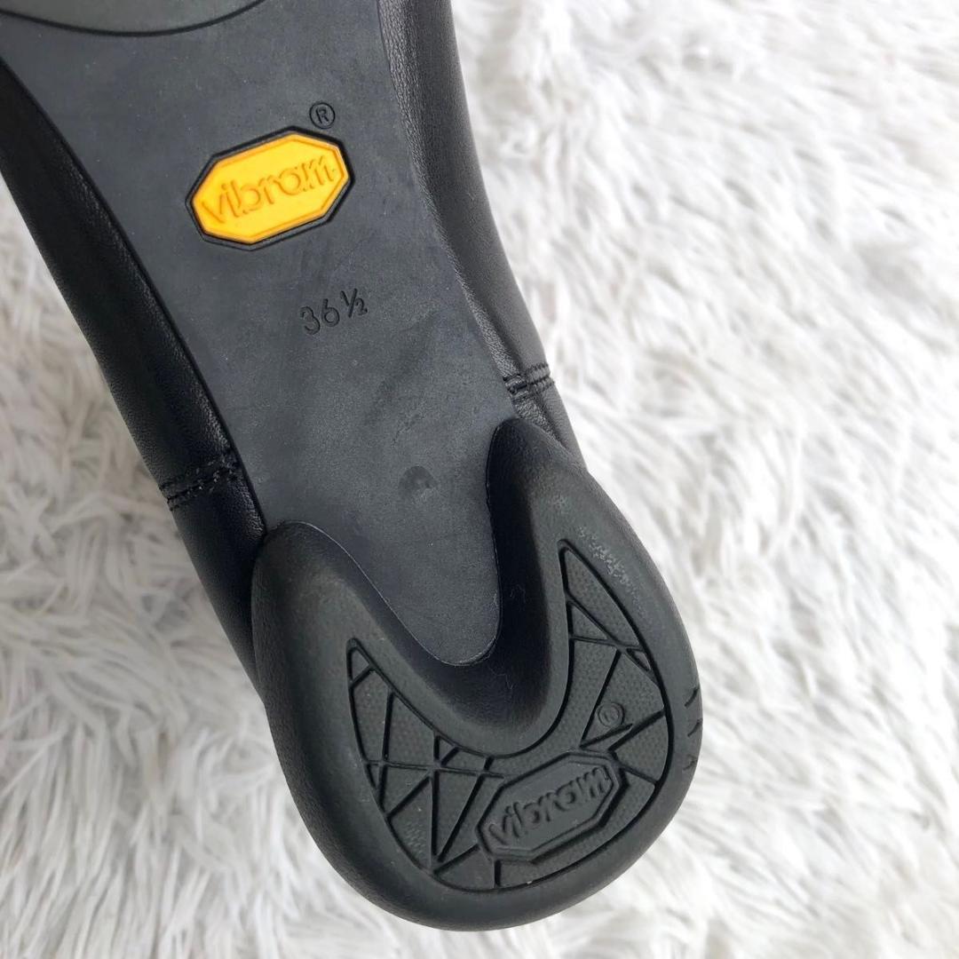 ブーツ レディース 23.5 黒 SHISEI シセイ Vibram ビブラム