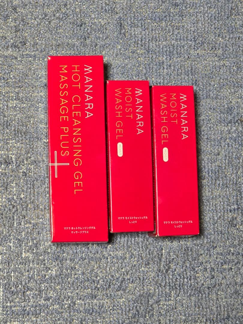 マナラホットクレンジングゲル＆モイストウォッシュゲルのセット