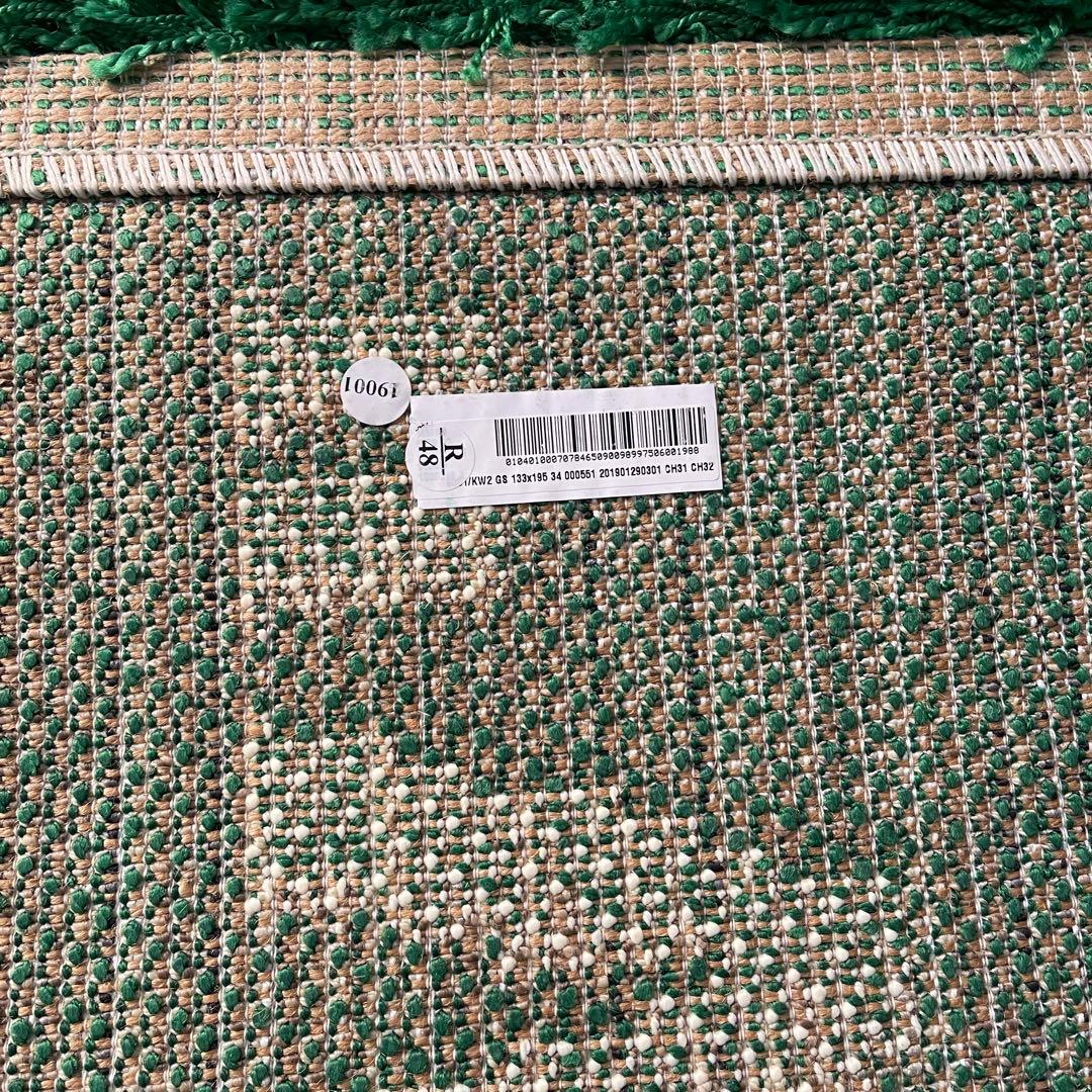 訳あり USED IKEA イケア OFF-WHITE オフホワイト ラグ