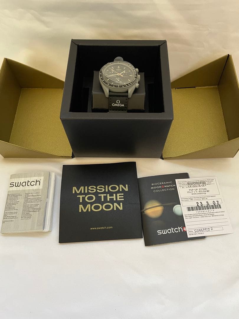 OMEGA×swatch Mission to the Moon 腕時計