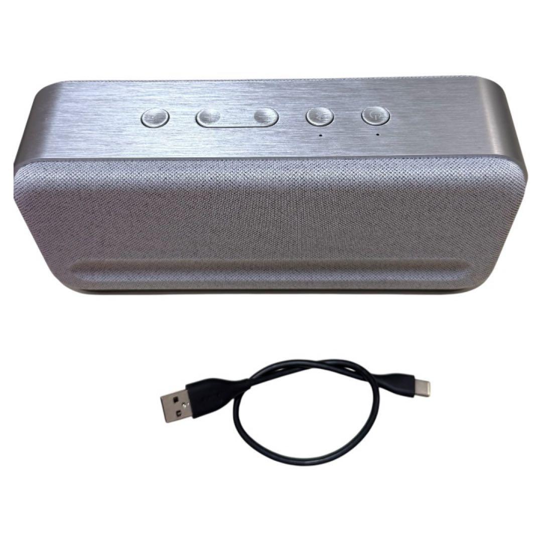 Bose Bluetooth シルバー ワイヤレススピーカー USBケーブル付