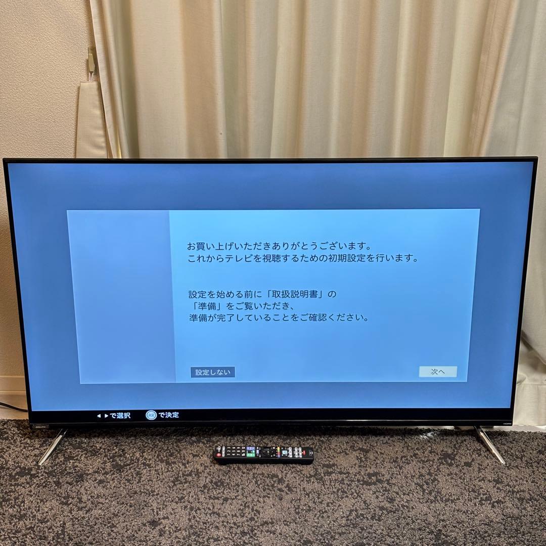 4K 液晶テレビ ORION OL50XD100 2020年製　美品