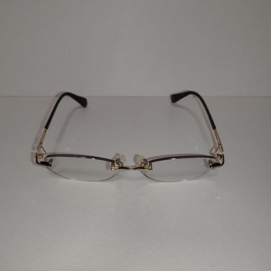 アイブレラ　クリアエバーS　ゴールドブラック　EB-41S　リムレスモデル