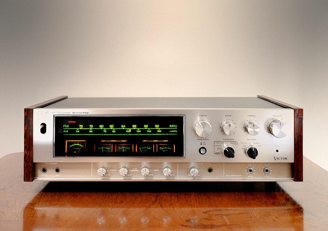 ★VICTOR GX-500 趣向あふれる堂々たる構えの大型レシーバ―♪