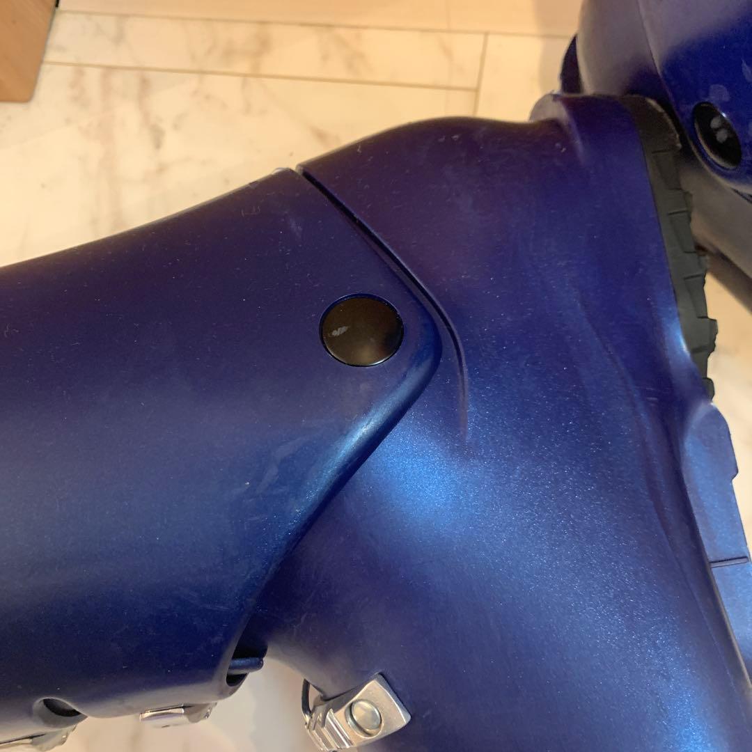 LANGE スキー ブーツ ネイビー/オレンジ　25.5センチ