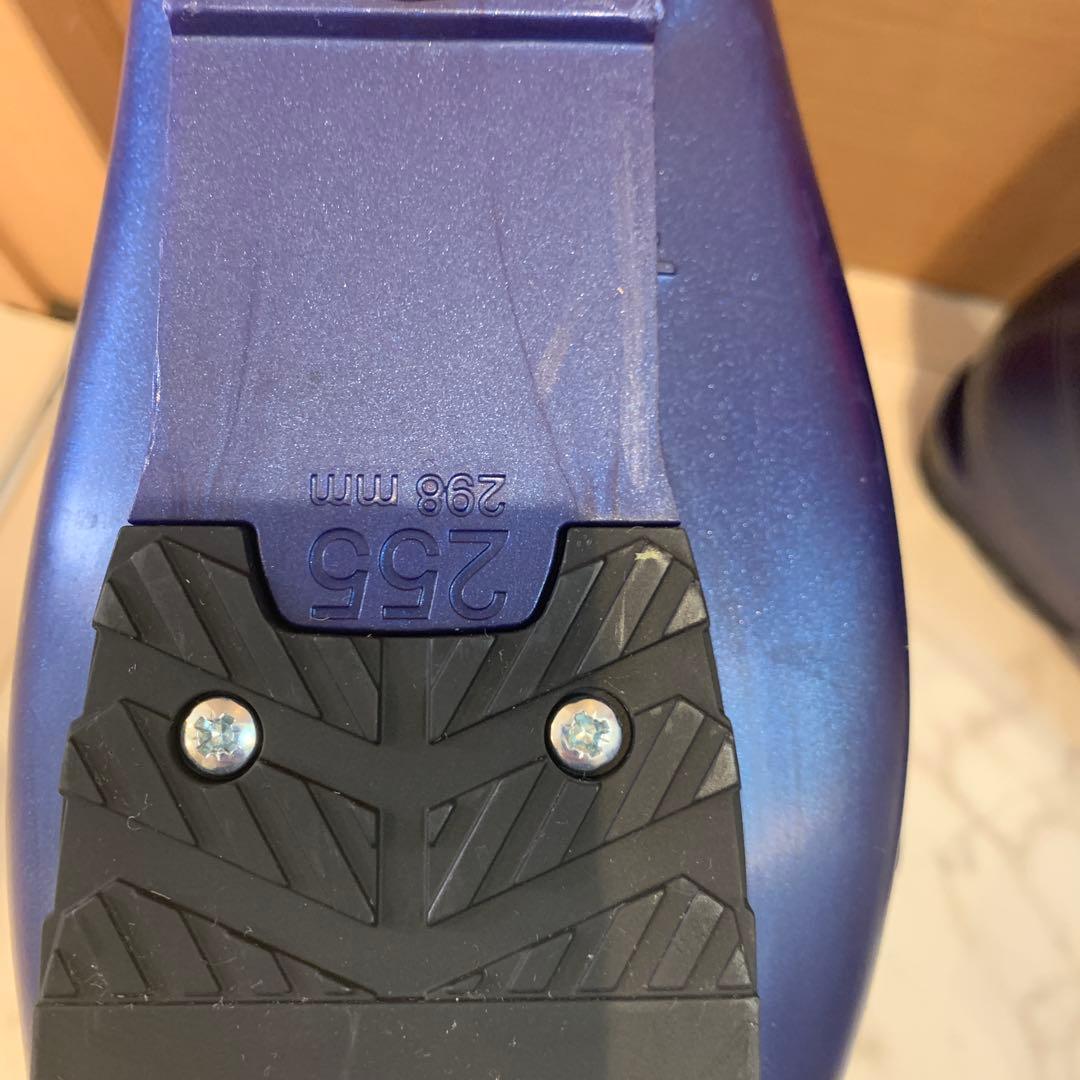 LANGE スキー ブーツ ネイビー/オレンジ　25.5センチ