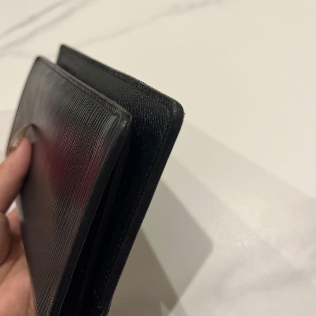 Louis Vuitton エピ ブラック 長財布
