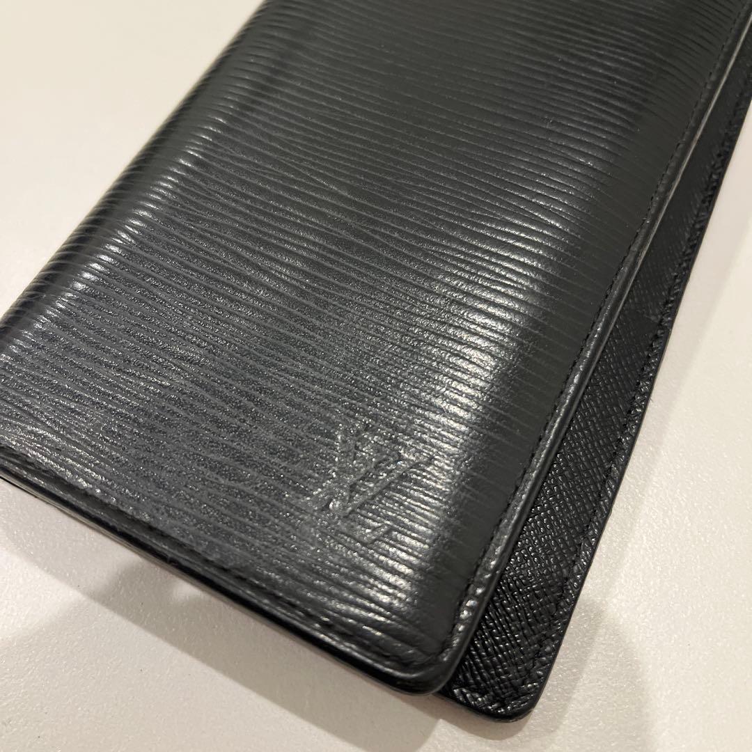 Louis Vuitton エピ ブラック 長財布