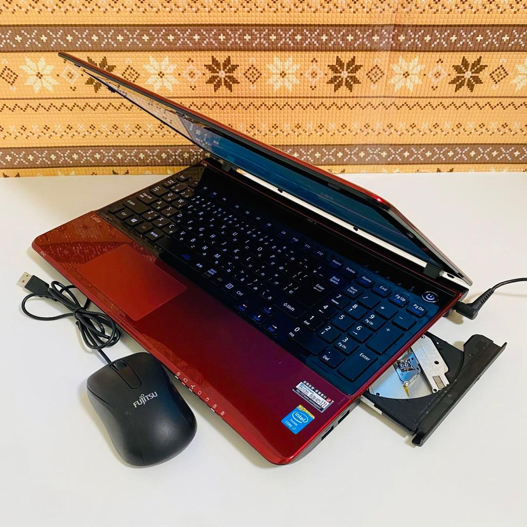 Y966 NECノートパソコンi7メモリ8G高速 Windows11オフィス付き