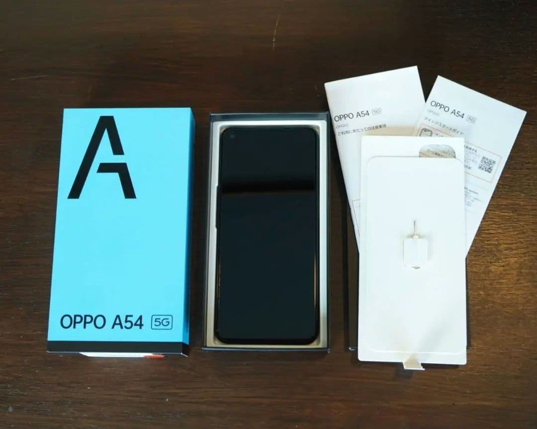 ​【未使用・激美品】OPPO A54 5G 本体 64GB 付属品完備OPG02