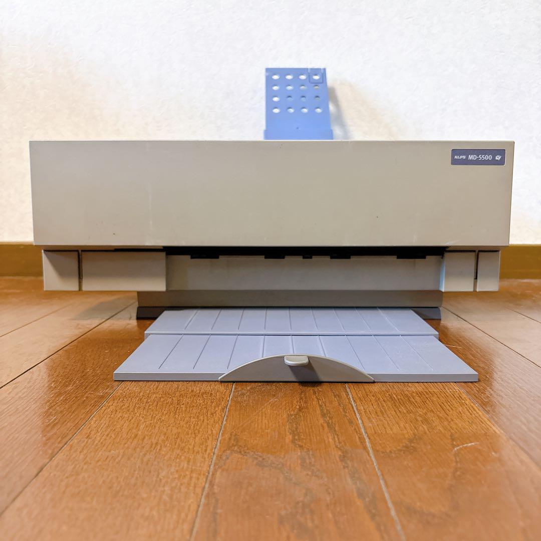 【ジャンク】通電OK ALPS MD-5500 マイクロドライ プリンター