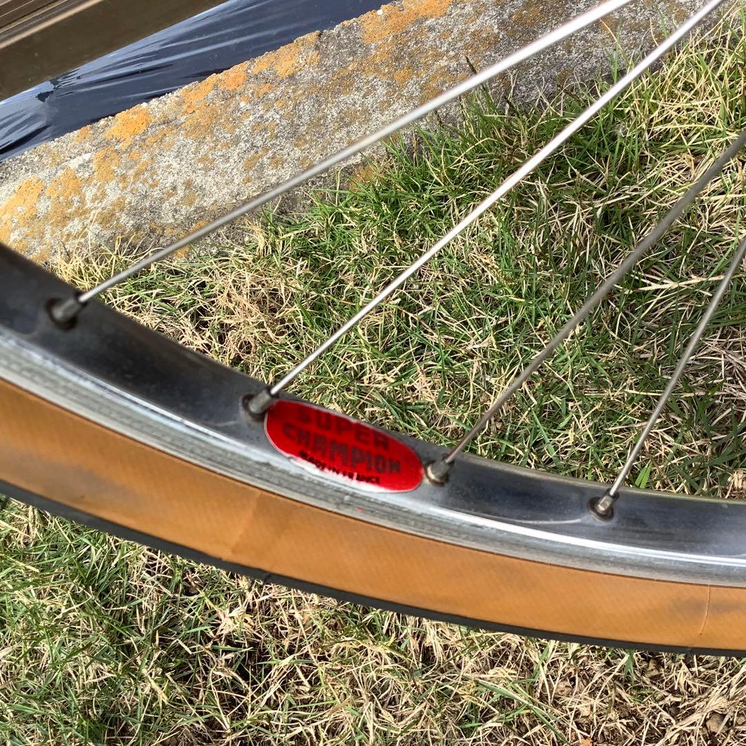 【手渡し限定】ZUNOW ランドナー 650×42B ヴィンテージ　補修パーツ付