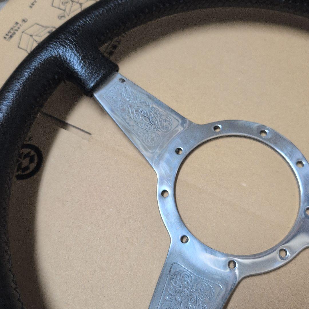 モトリタ　ステアリング　１４インチ　ガンスミス