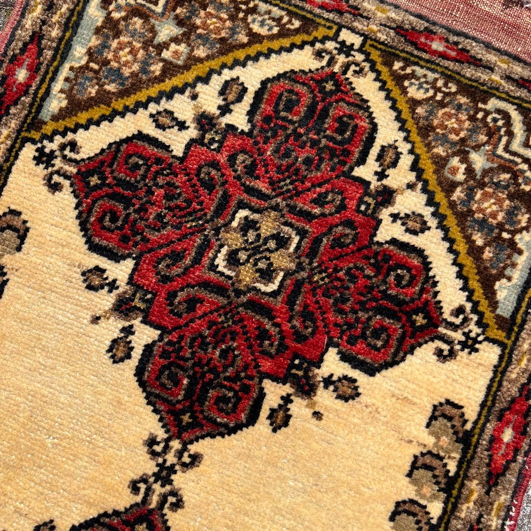 トルクメン 手織り絨毯 ペルシャ ヴィンテージ