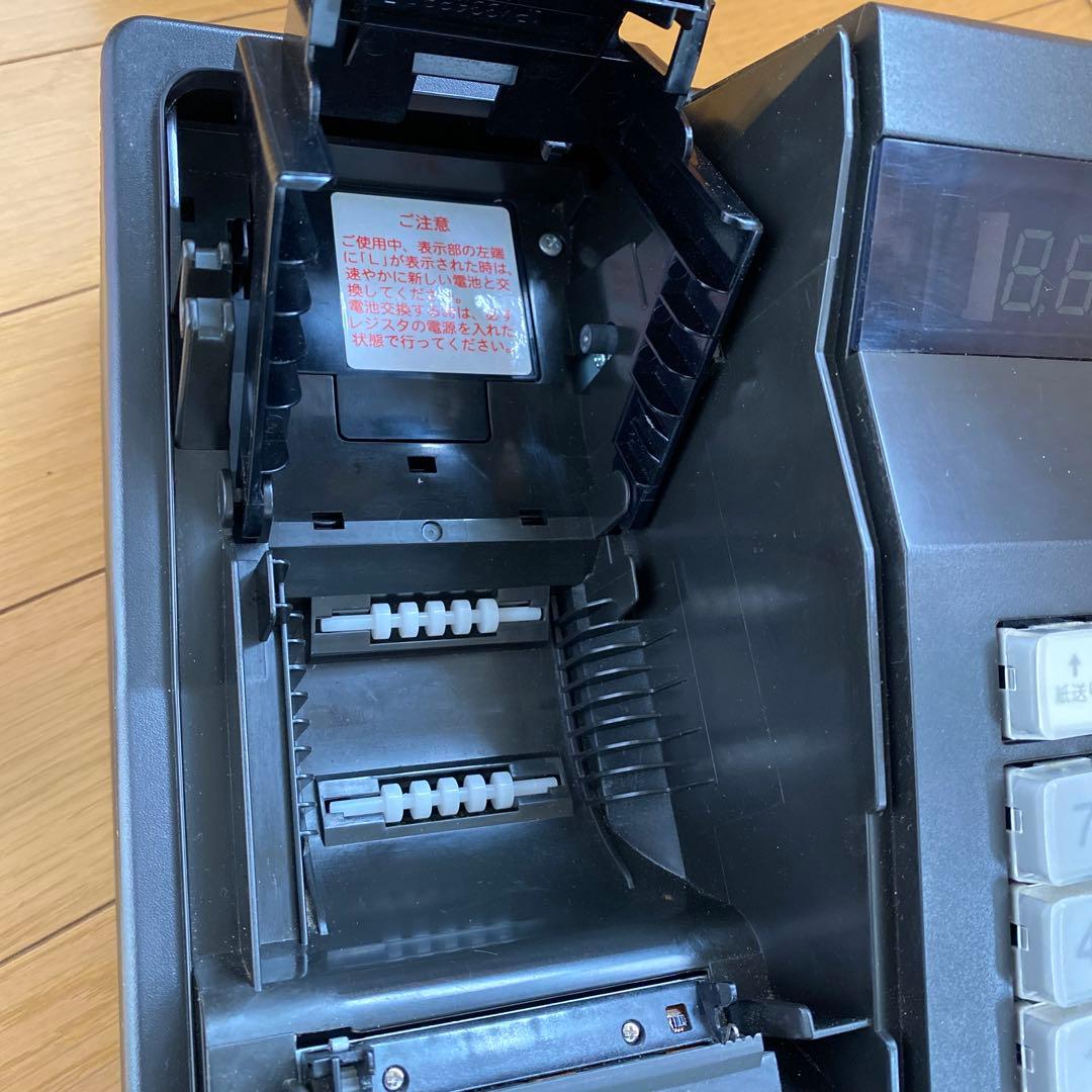 SHARP 電子レジスタ XE-A147 B 【※プリンタカバー欠品】