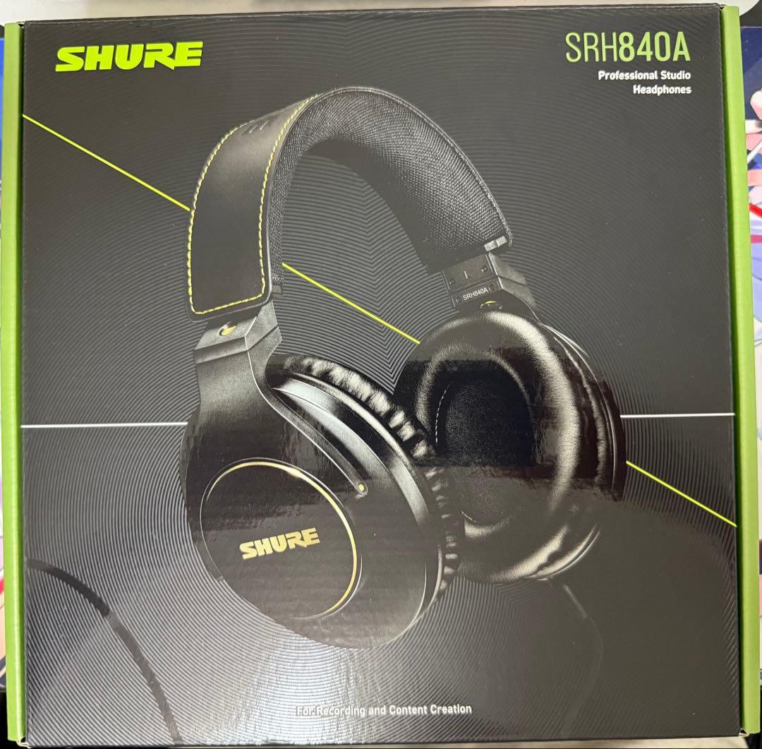 【最終値下げ】SHURE SRH840A