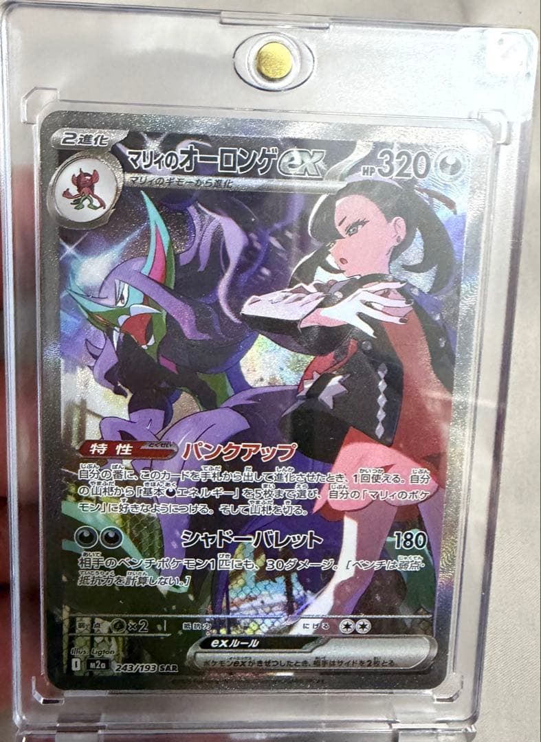 マリオのオーロングEX ポケモンカード