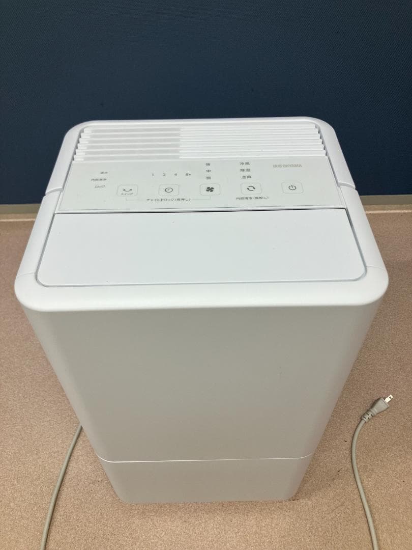 アイリスオーヤマコンパクトクーラー/使用回数2回/ICA-0302G-W