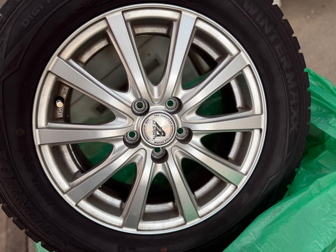 15インチ AZSPORTS アルミホイール WINTER MAXX WM01