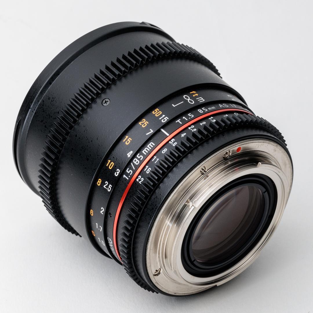 シネレンズ 85mm T1.5 フルサイズ EFマウント