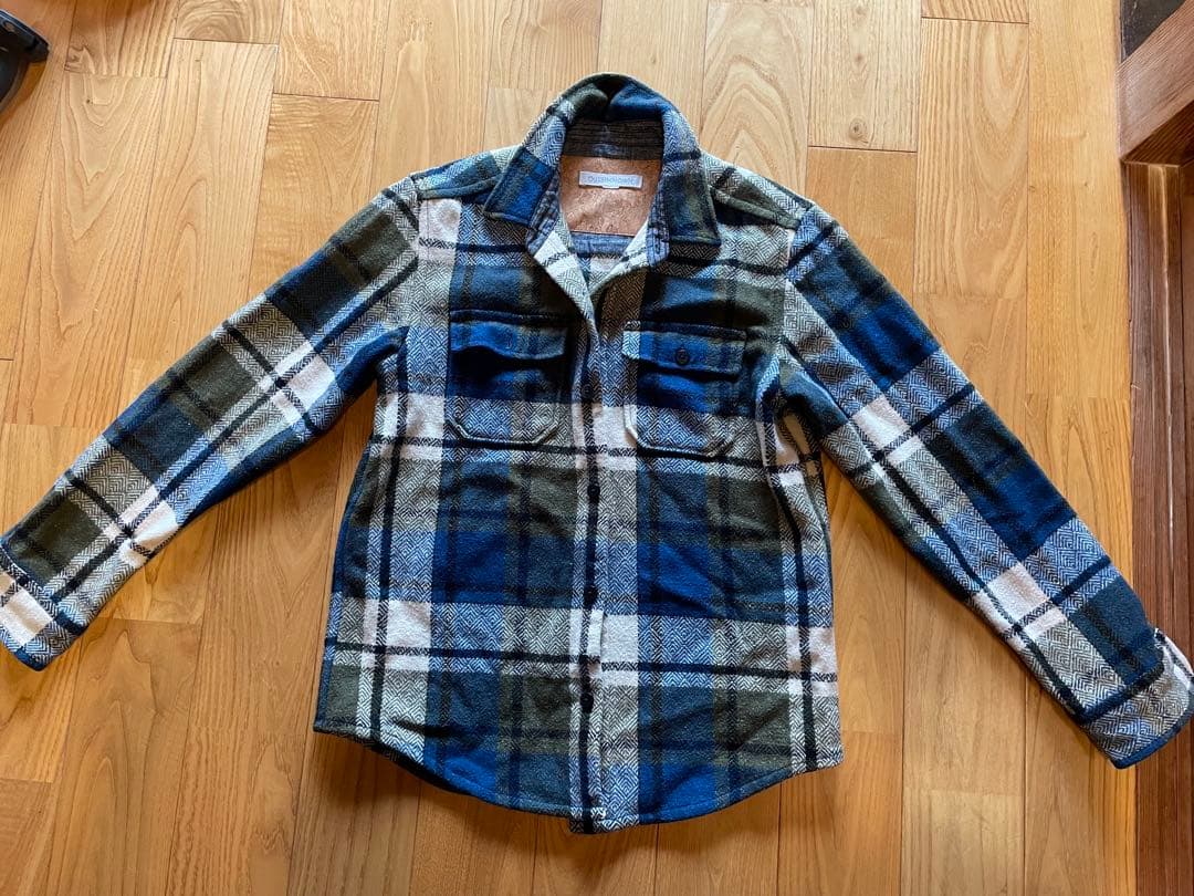 OUTERKNOWN チェック柄ブランケットシャツMロンハーマン