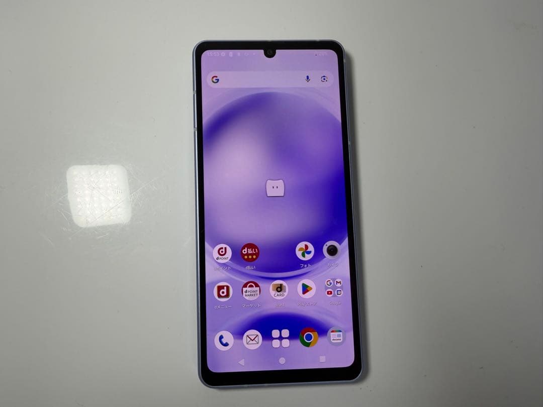 Aquos sense8 docomo 128GB ブルー 画面不良なし