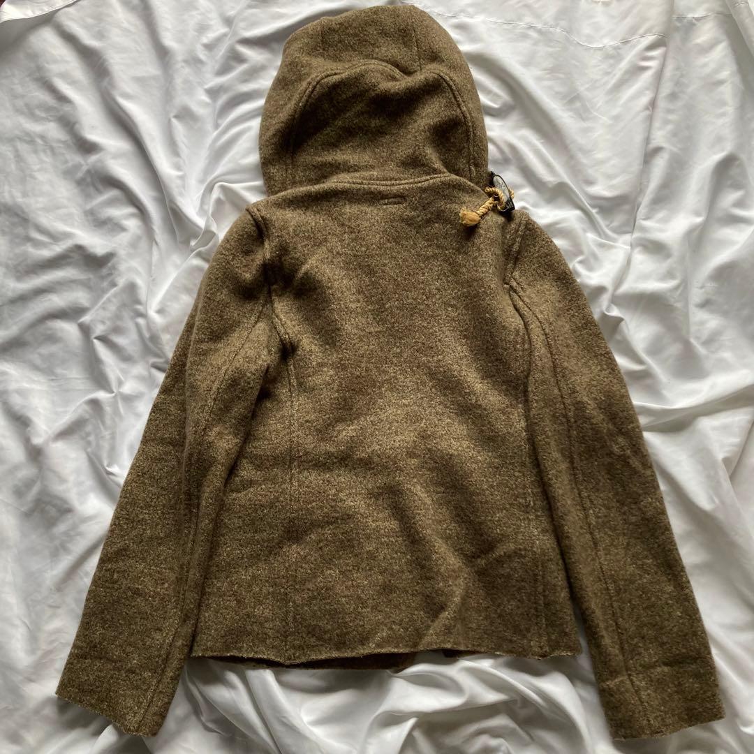 KAPITAL チロルウール 鶯 ショート ダッフルコート