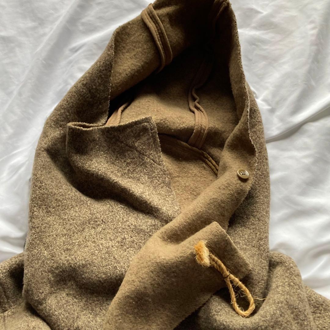 KAPITAL チロルウール 鶯 ショート ダッフルコート