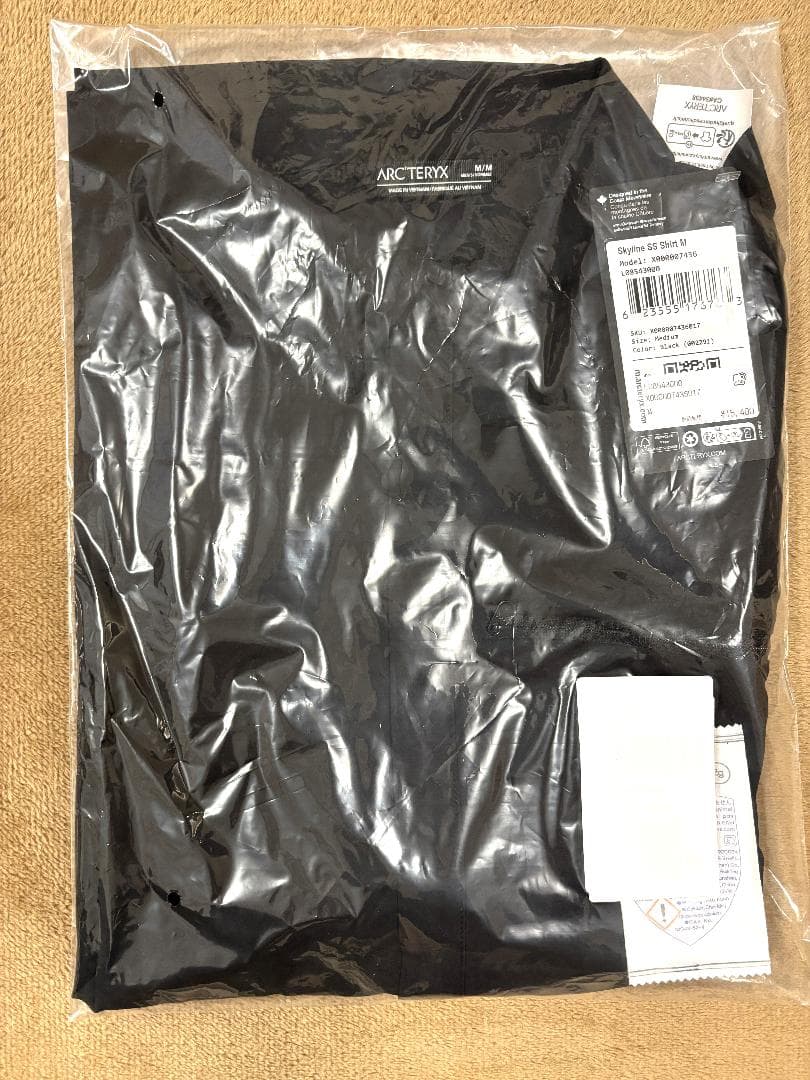 [新品未開封] アークテリクス スカイライン SSシャツ メンズM