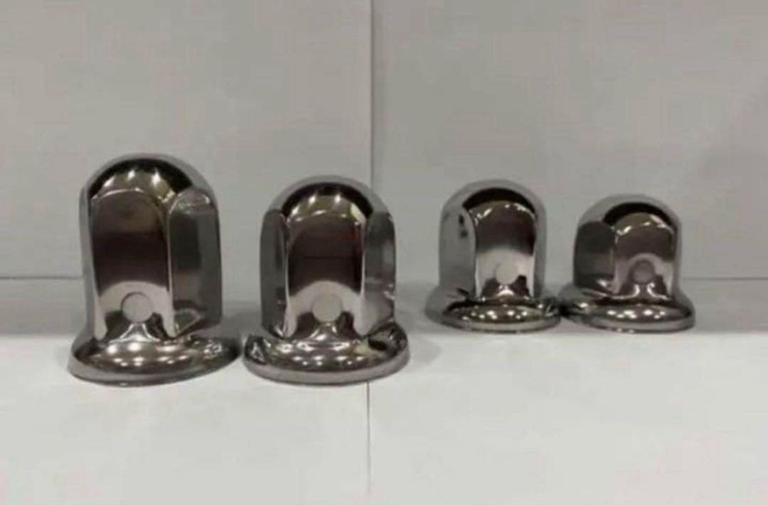 ナットキャップ専門★ステンレス鏡磨き★ISO規格33mm用各種★40個★予備付き