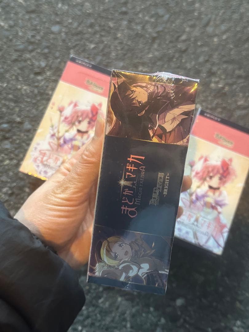 ビルディバイドブライトブースターパック魔法少女まどかマギカ 新品未開封3BOX