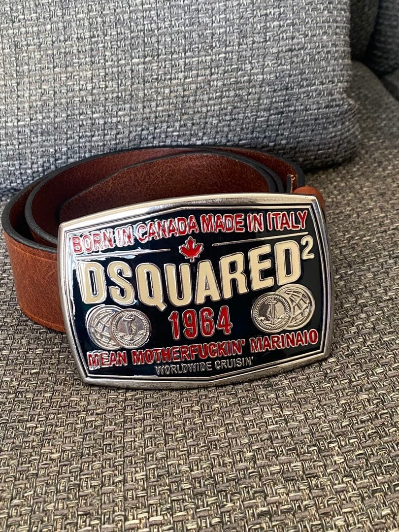 ディースクエアード☆ベルト国内正規品　ブラウン 本物