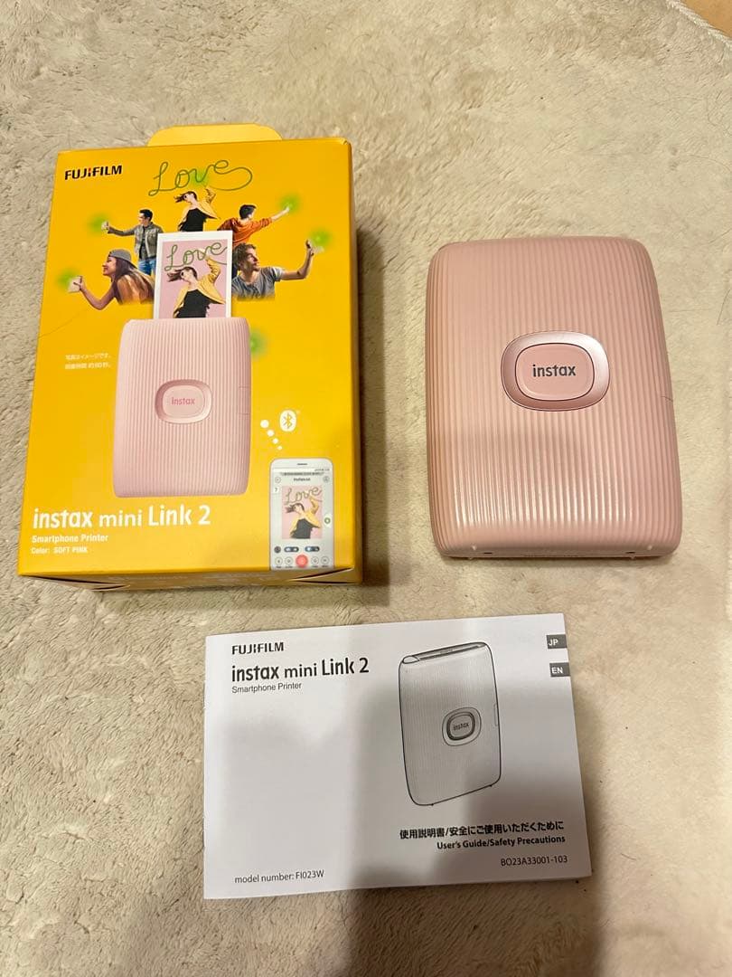 FUJIFILM チェキプリンター instax mini Link2 ピンク