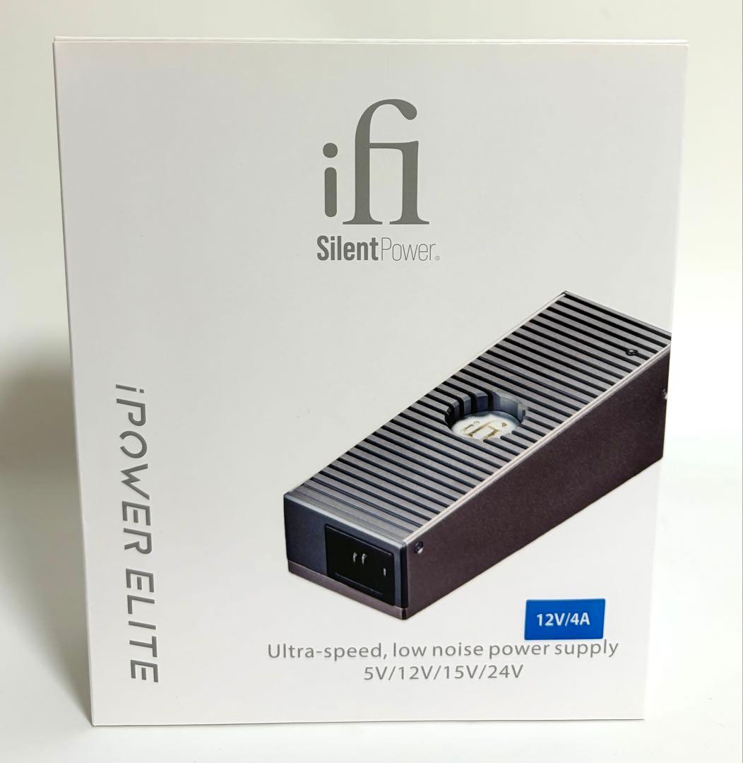 iFi iPower Elite 12V/4A 超低ノイズACアダプター