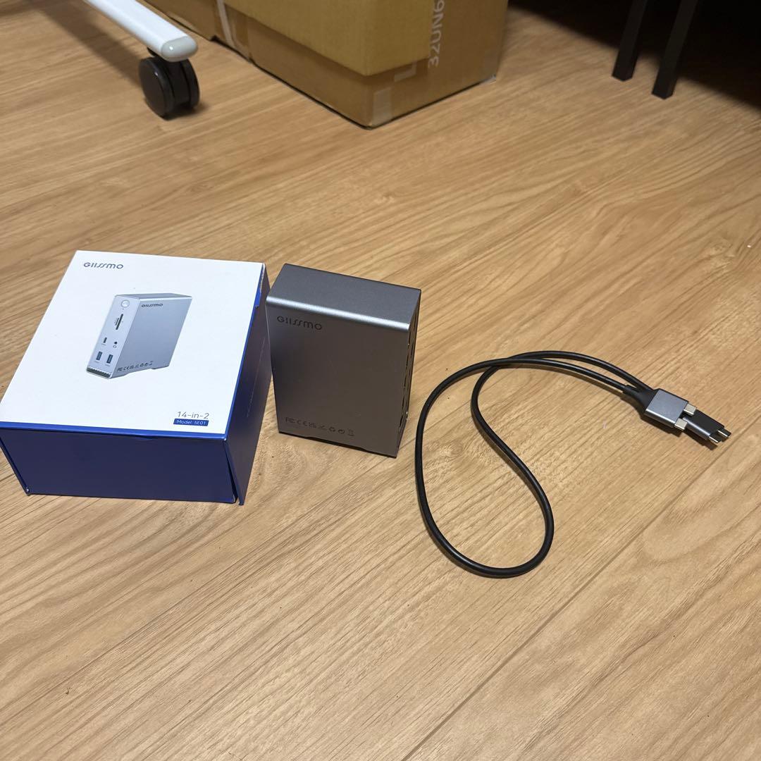 ⚡️GIISSMO 14-IN-2 ドッキングステーション モデル：5E01